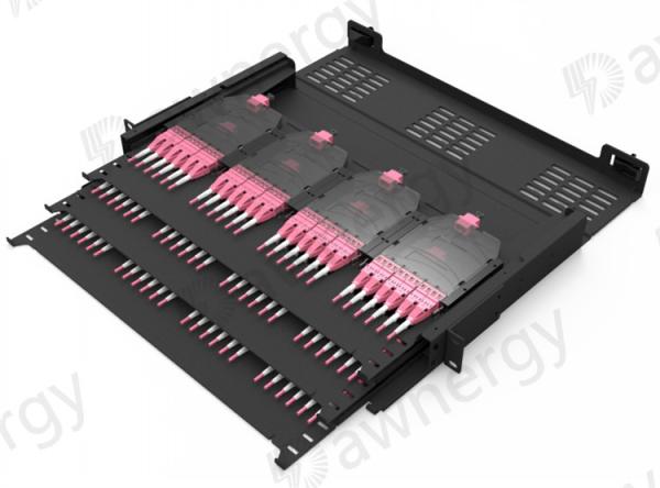 Quality Sliding Type 1U 144 Core High Density Patch Panel for sale