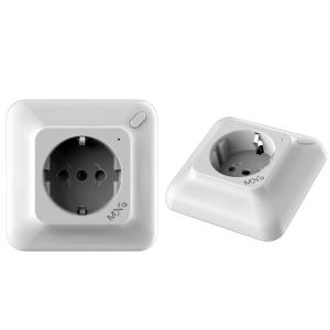 China German Standard Wifi Controlled Power Socket Customer Friendly Installation Design on sale