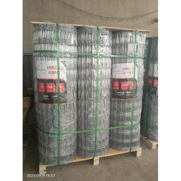 50M Length Corrosion Proof Heavy Duty Galvanized Cattle Farm Fence Roll