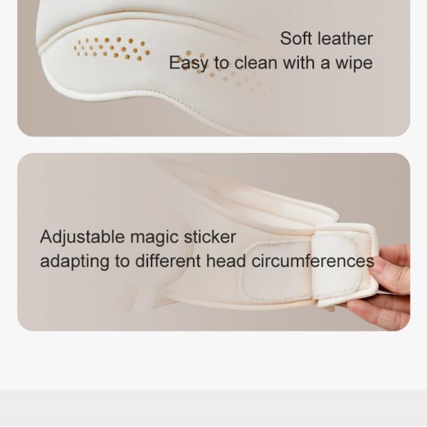 Rechargeable Air Compression Head Massager Eye Care Hot Compress