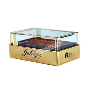 Wholesale PVC Window Cologne Sample Box Custom Design Fragrance Sample Box from china suppliers