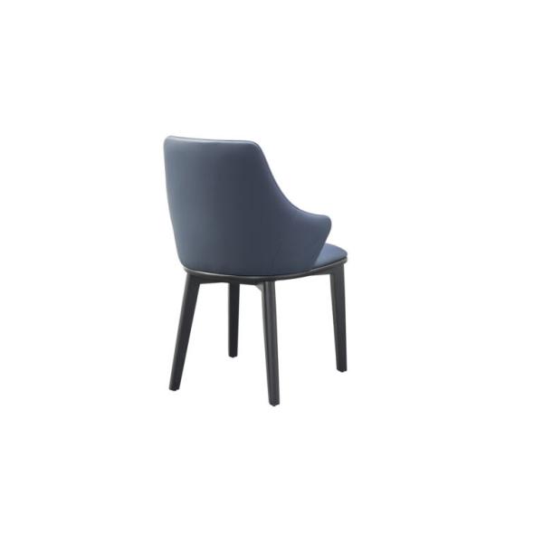 Elevate Edge Italian Style Dining Chairs Luxury Half Armrest