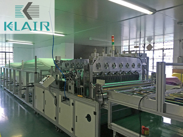 KLAIR Ventilation System AHU DHU MAU Medium Efficiency Air Filter Bag Roll Single Pockets