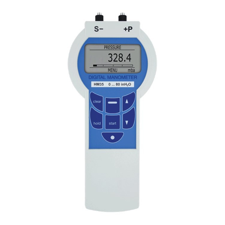 HM35 Differential Pressure Gauge Digital Handheld Pressure Gauge