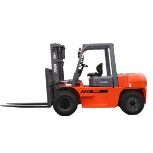 Wholesale Lifter 8 Ton Diesel Forklift Trucks Fork Lifter Tractor Max Power Building Engine from china suppliers