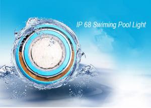 China IP68 Wall Mounted RGB LED Swimming Pool Light / Outdoor LED Pond  Lamp on sale
