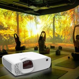 Immersive Environments 4K Laser Projector with 360° Projection and LCD Display Technology
