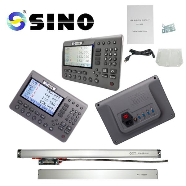 SINO SDS200 4-Axis Digital Readout System With LCD Display Durable Metal Construction And Linear Encoders For Lathe Machines