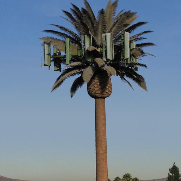 Quality Triangular Q345B disguised Cell Tower for urban areas for sale