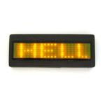 Programmable Scrolling LED Message electronic name tags