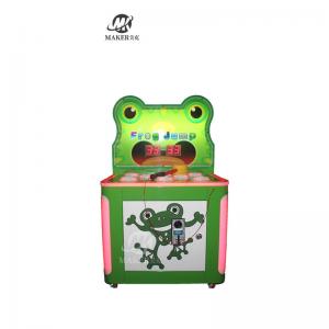 China Coin Operated Electric Whack A Mole Game Machine Mini Whack A Mole Arcade Machine For Kids on sale