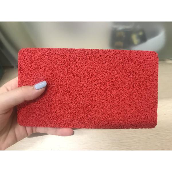 School Playground Rice Shape Wet Pour Rubber Granules