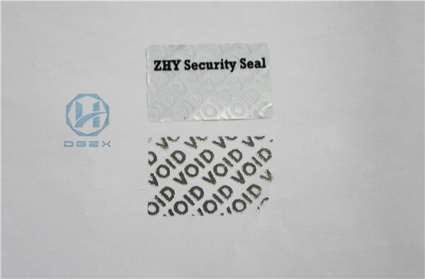 Professional VOID Sticker Printable Security Labels Customized Size