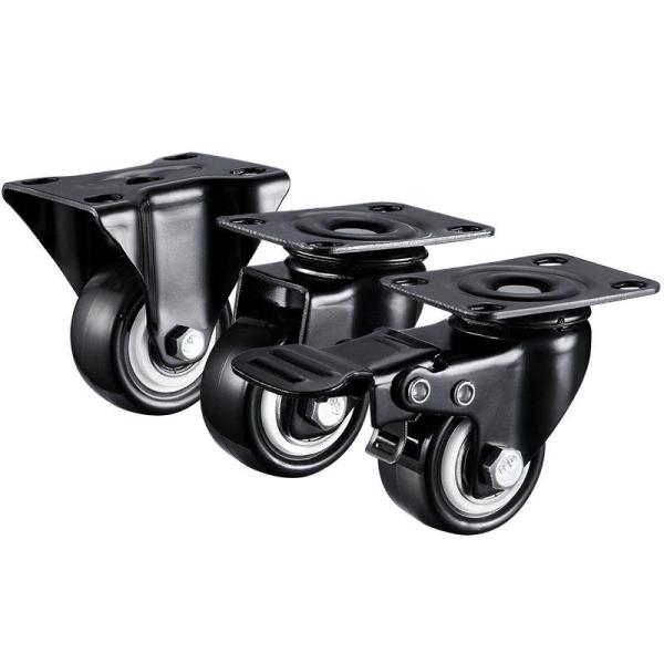 Industry Wheel Barrow Black Polyurethane Caster Wheel
