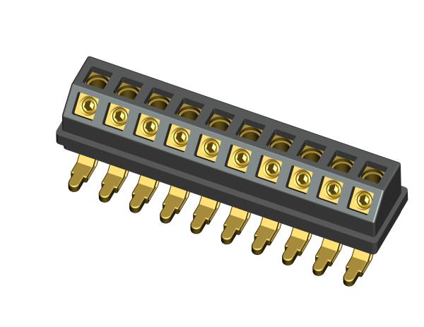 Quality PCB Insert Soldering Barrier Terminal Block 10 Position BT10-002A for sale