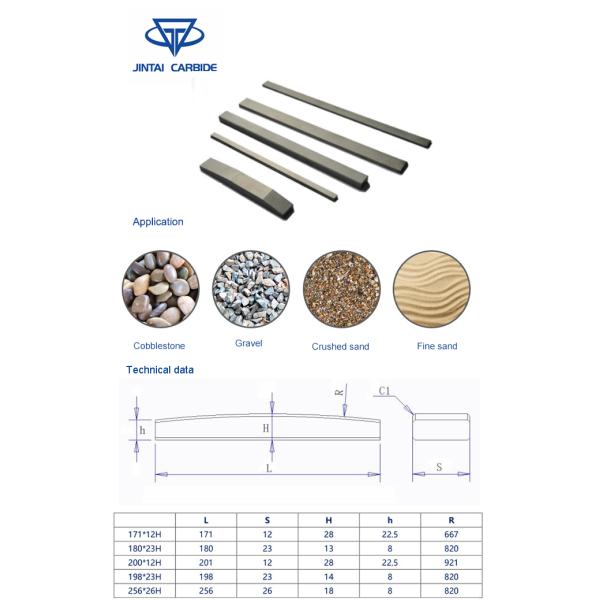 Stb Carbide Bar Yg6 Yg8 K10 K20 K30 Stb Carbide Strips / Sintered Hip Carbide Strips