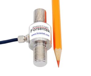 Wholesale M12 Threaded Compression Force Transducer 10kN Thrust Measurement 20kN from china suppliers