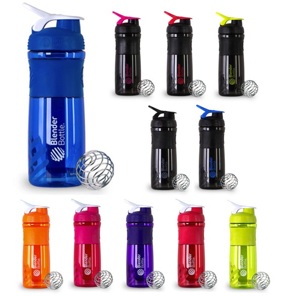 spider shaker with spring ball 12oz/protein shaker bottle
