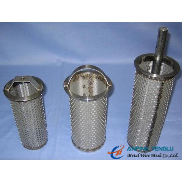 ASTM AISI 2 To 2000 Micron SS Mesh Filter Basket SS302