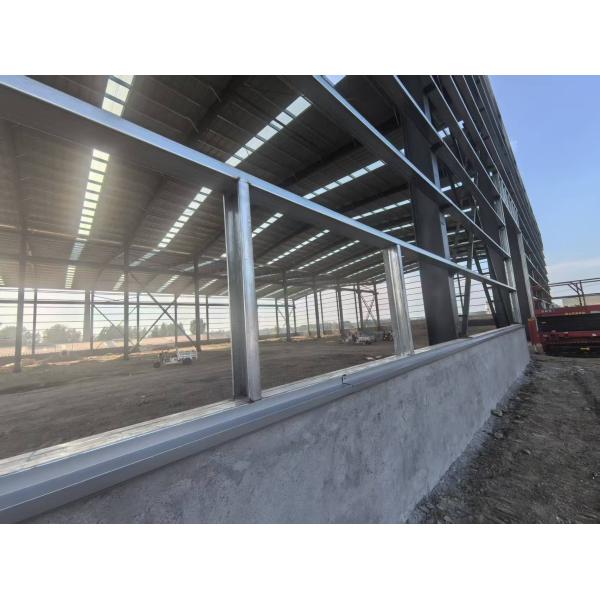 Modular factory prefabricated hot-rolled H-shaped steel structure workshop building