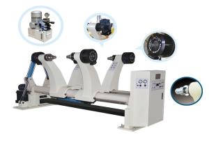 China Dpack corrugated Fully Automatic RS-1500H Hydraulic Mill Roll Stand , Paper Roll Stand With Multipoint Brake on sale