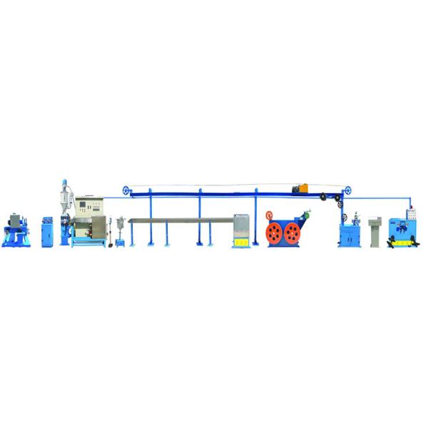 PLC Control 50Hz Copper Wire Cable Making Machine With PE Material