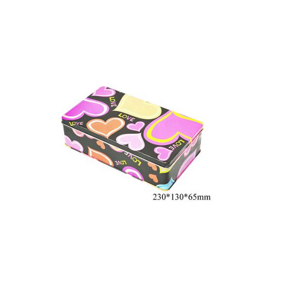 DADI Rectangular Colorful Candy Tin Box With Sedex Approval And Custom Printing