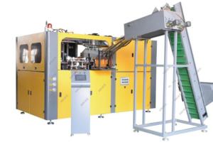 China Injection Bottle Blowing Machine 4 Cavities 200mm Mold Stroke For PET/PP Material on sale