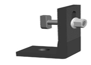 Wholesale Durable Solar Mounting Accessories Module Bracket Components Frameless Panel from china suppliers