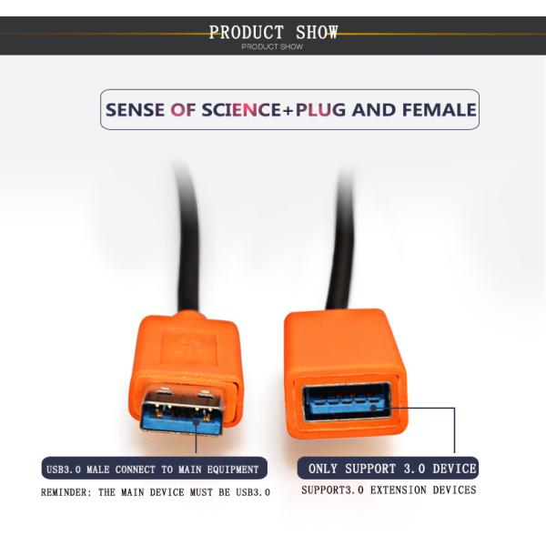 Vention USB 3.0 Cable Extender Data Cord For PC Smart TV