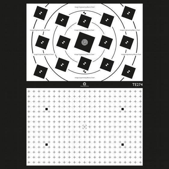 Quality Sine Image Macro Camera Test Chart Resolution / Distortion Analysis Of Macro Lenses for sale