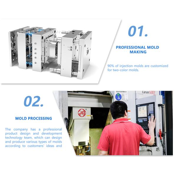 Durable Custom PC Injection Molding S136 Single Cavity Finished