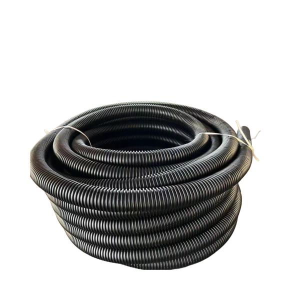 High Speed PP PE PA PVC Single Wall Corrugated Pipe Extrusion Line Plastic Hose Extruder