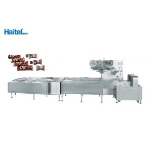 Wholesale Energy Chocolate Bar Horizontal Flow Pack Machine Compact Structure Designed from china suppliers