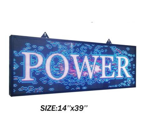 Quality RGB Multicolor Scrolling LED Signs for sale
