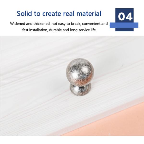 Sphere 96mm Gold Cupboard Door Handles Dark Coffee