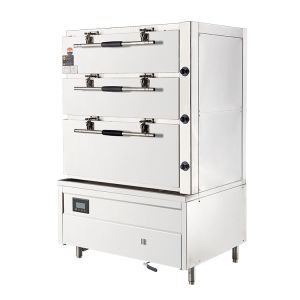 China 220V Industrial Food Steamer Machine customized Rice Steaming Cabinet on sale