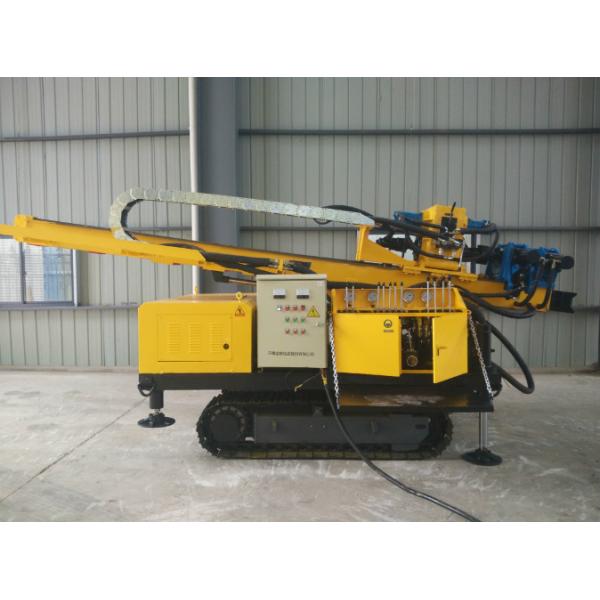Deep Foundation Anchor Drilling Rig , Portable Drilling Rig Jet Grouting Drilling Micro Pipe