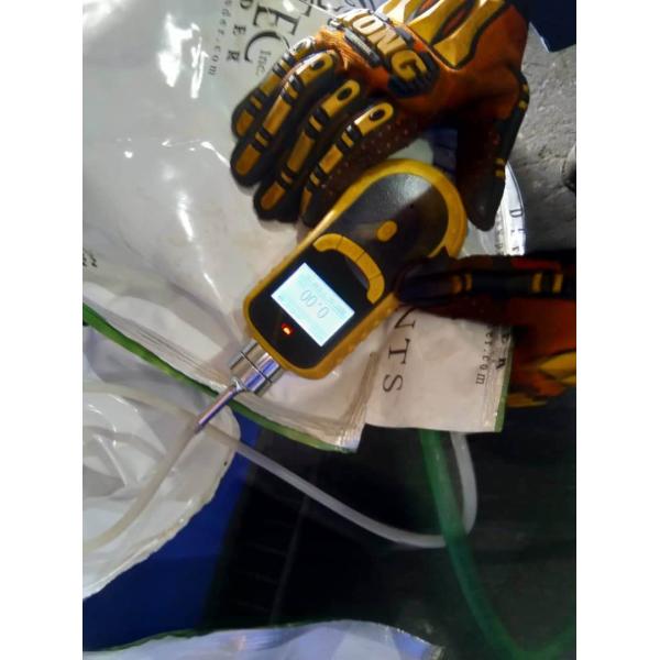 Pumping 0-100%VOL O2 Gas Detector Portable Oxygen Gas Purity Tester With ATEX CE