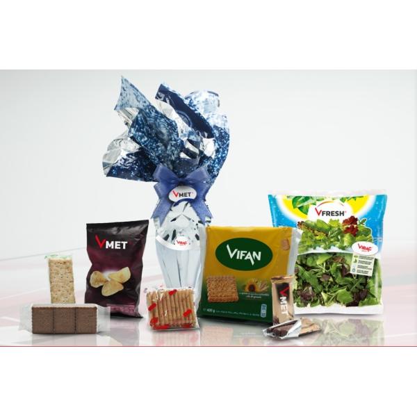 Metallized Film for Multiple Extrusion Processing Type in Transparent Clear Film