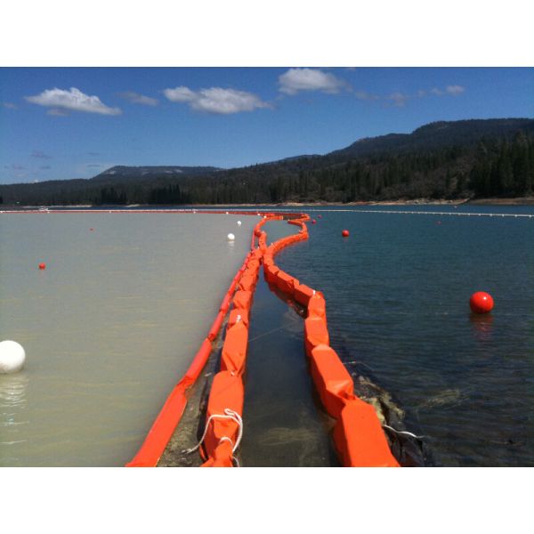 PVC Floating Silt Curtain Type Silt Curtain for Pollution Water Marine Floating Silt Curtain River Turbidity Curtains Barriers