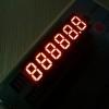 High bright Red 7 Segment LED Display 6 Digit 9.2mm Common Cathode for Digital