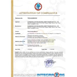 Guangzhou Caiyunjuan Intelligent Technology Co., Ltd. Certifications