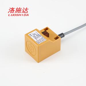 Wholesale Q40 Plastic DC 3 Wire Yellow Housing Square Sensor Inductive Proximity For Metal Detection from china suppliers