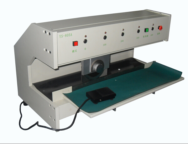 YS-805A 400MM V Cut PCB Depaneling Machine 220V PCB Separator With Conveyer Belt