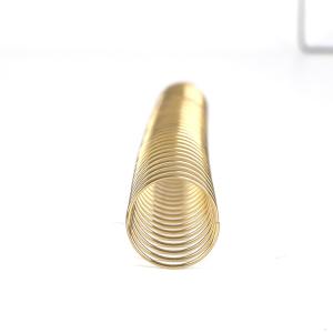 China A4 A5 Notebook Coil Ring Binder , 1/2'' Aluminium Spiral Spine Binding on sale