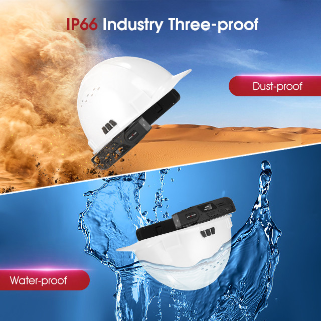 4G Security Safety Helmet With Camera Construction Engineering Intercom Intercom Safety Helmet