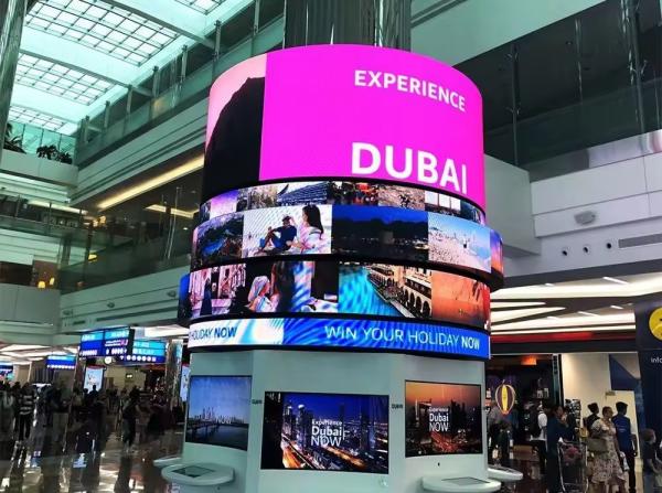 Quality Original Type Flexible Soft Screen Vertical Indoor LED Display Screens for Wedding for sale