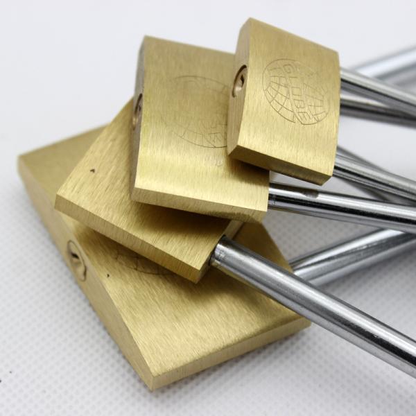 Antirust Practical Machining Brass Parts , Lock CNC Brass Components