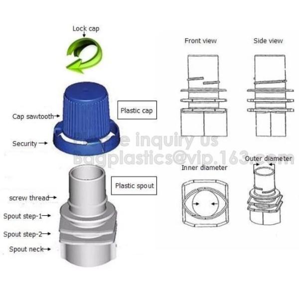 Daily Necessities Briefs Candy Juice Drink Pouch Spout Coffee Bag Aluminium Drinking Pouches Energy Drinking Powder Pouc